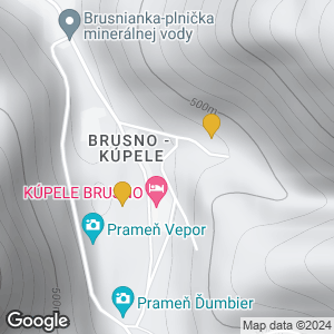 Térkép Brusno